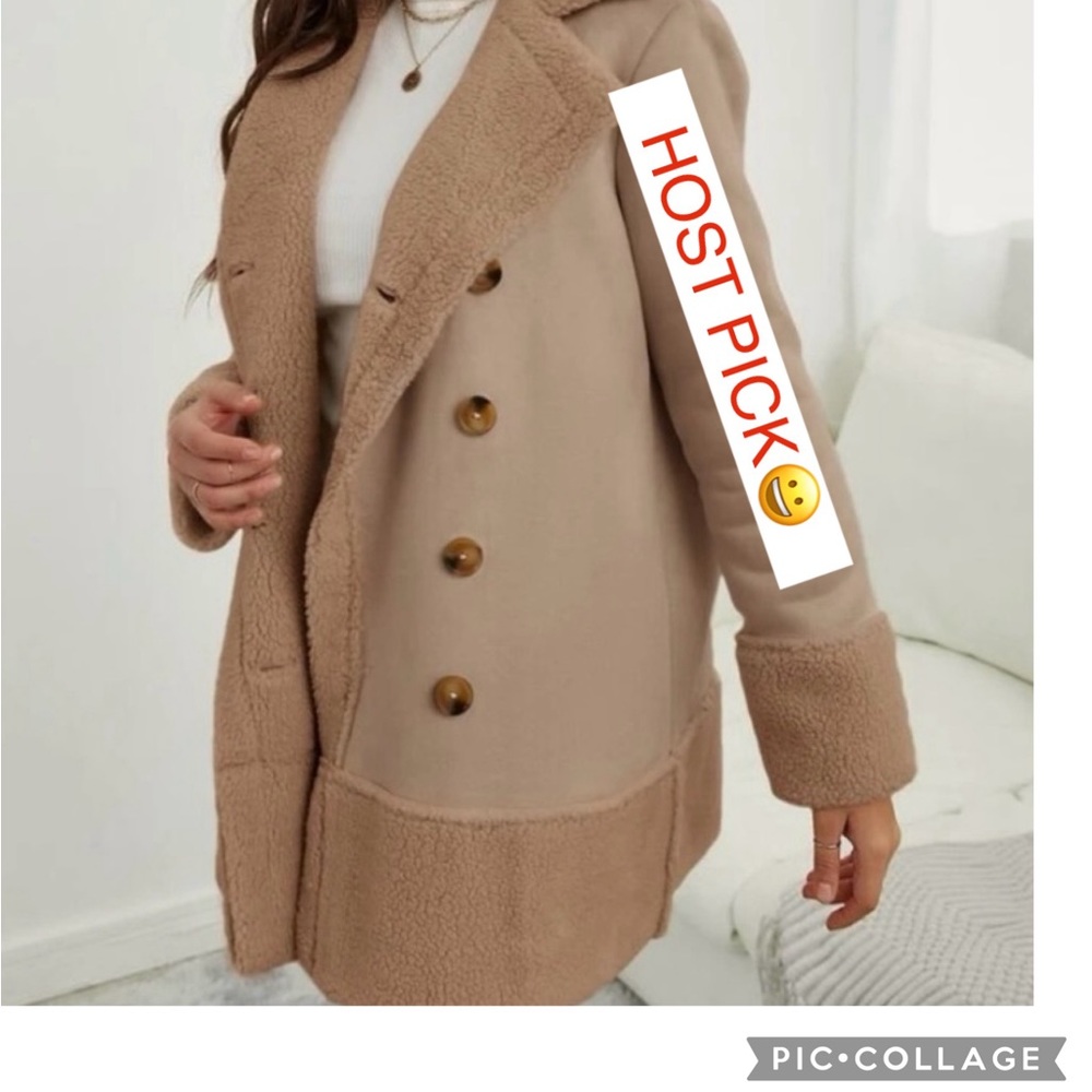 New Teddy button down jacket